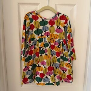 Hanna Andersson Colorful Pumpkin Dress, 3T